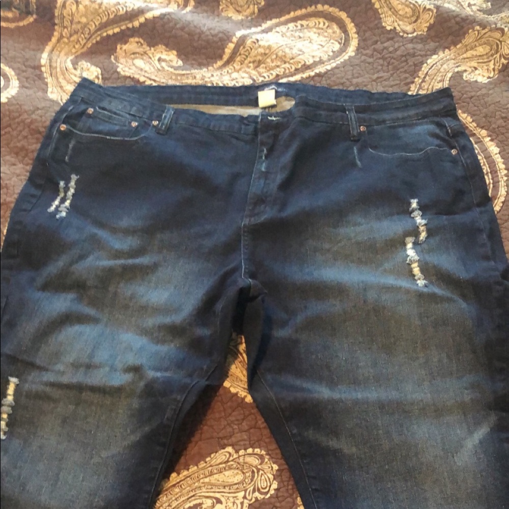 Plus size jeans